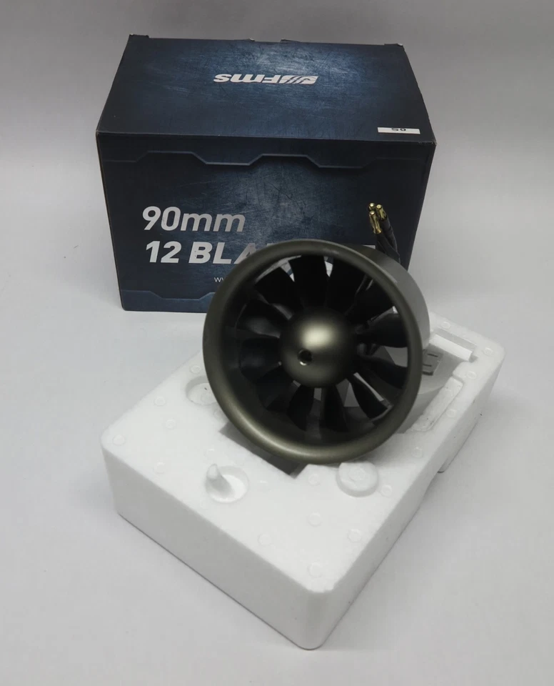 FMS Pro 90mm 12 Blades EDF Predator 4068 1850kV Brushless In-runner Motor 6S - Image 3 of 4