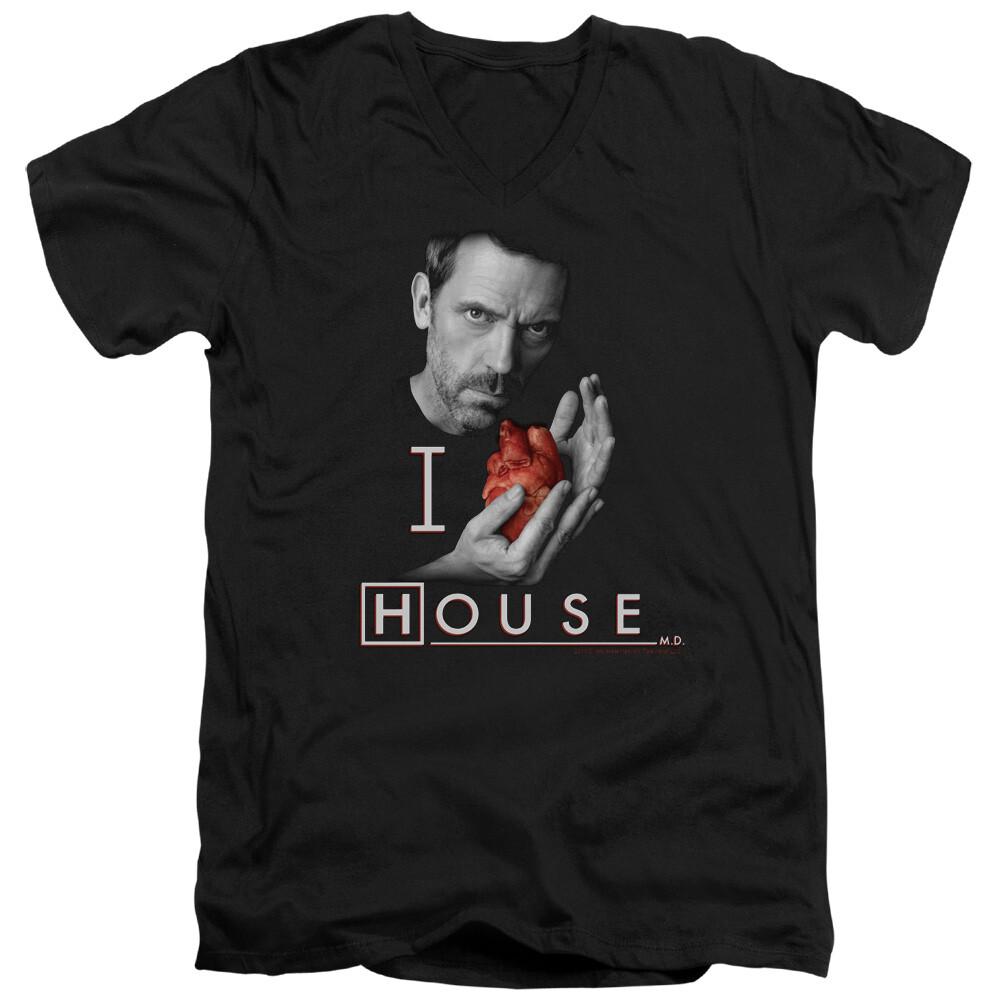House M.D. I Heart House T-Shirt Dr. Gregory House TV Show