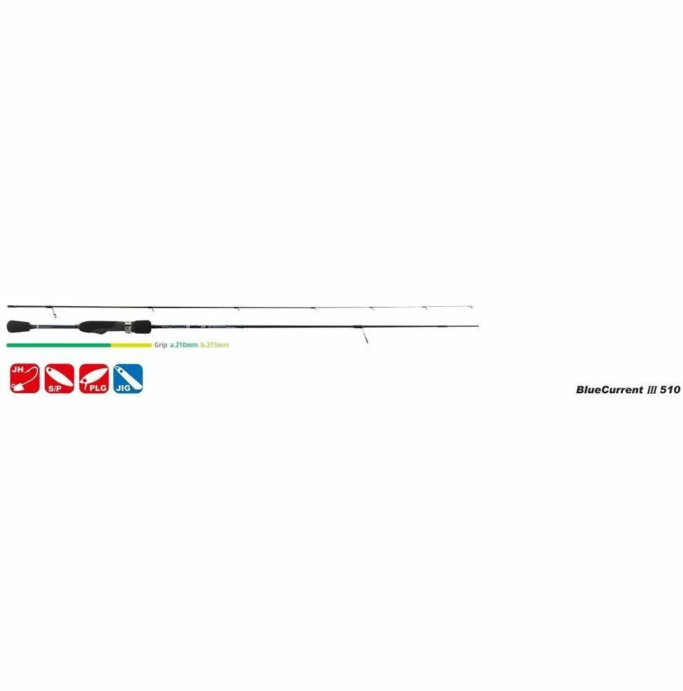 YAMAGA Blanks Blue Current III 510 Spinning Rod
