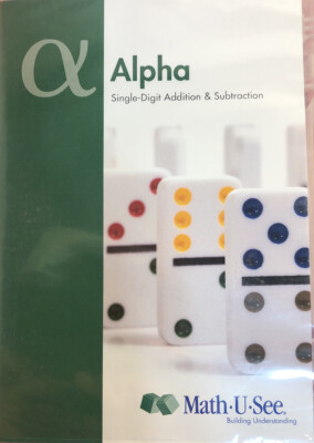 Alpha Single-Digit Addition and Subtraction DVD - Math-U-See: NIP