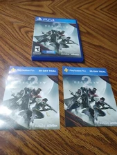 Destiny 2 Sony PS4 WITH Two PlayStation Plus PSN USA 30 Day Membership *EXPIRED*