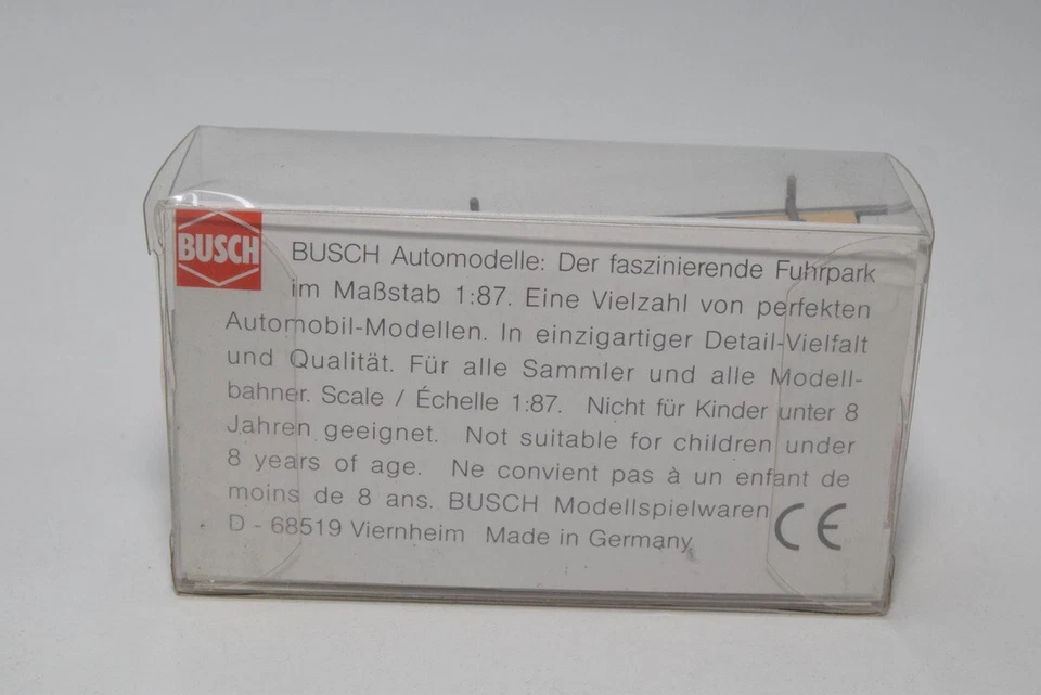 B8 1:87 BUSCH 47974N IVECO DAILY PCIK UP GERUSTBAU KIRCHBERGER MIB - Immagine 3 di 4