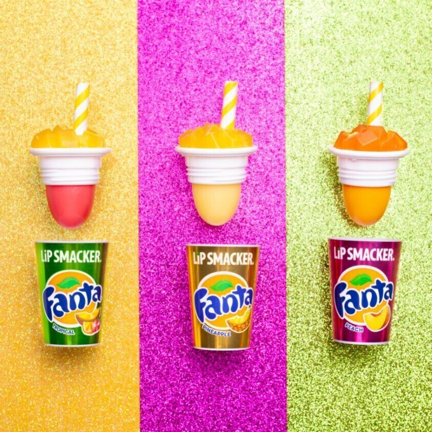 Lip Smacker Refresh novelty Fanta / coca-cola coke Cup Lip Balm