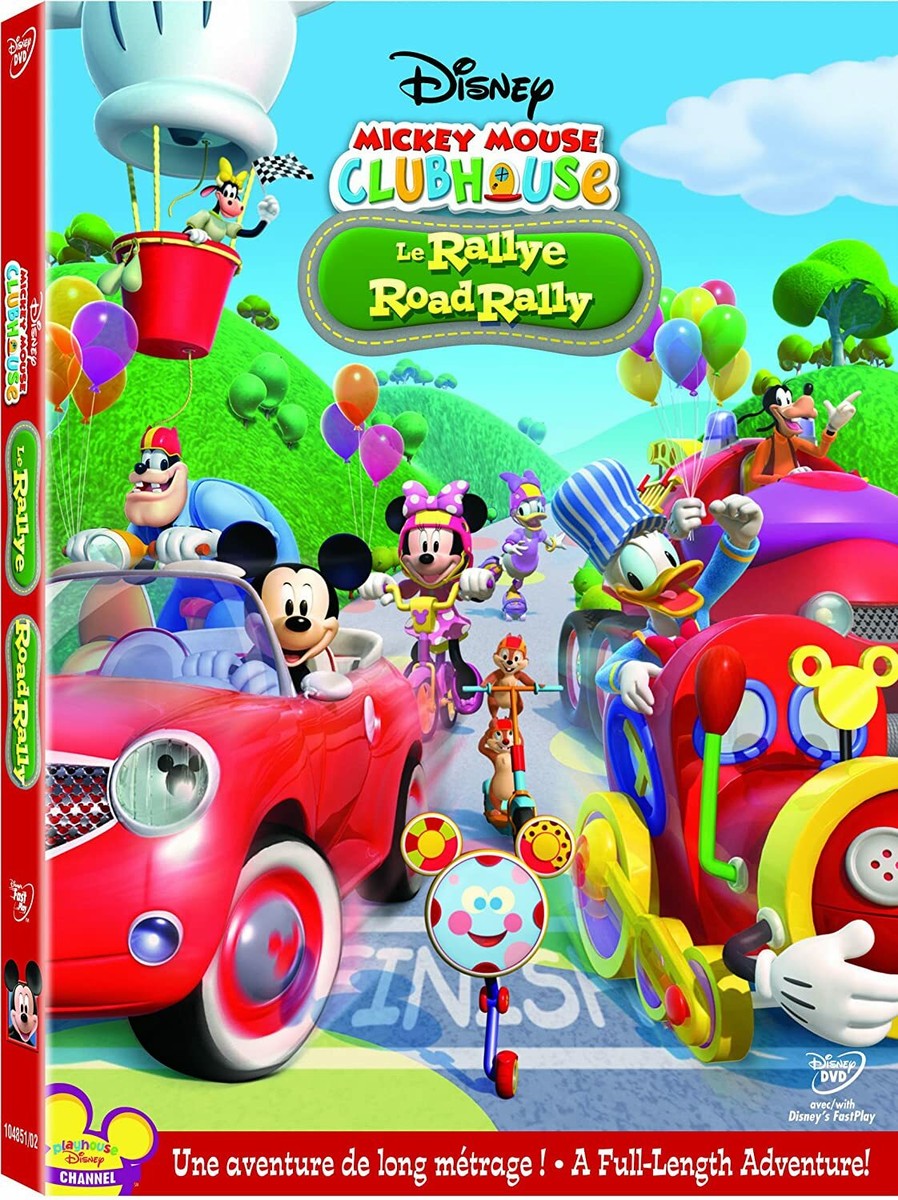 Mickey Mouse Clubhouse: Road Rally DVD Bilingue (Bilingual