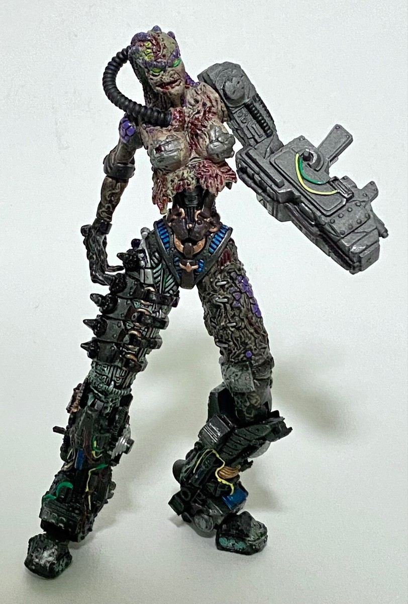 ReSaurus Quake II Alien STROGG Iron Maiden Action Figure Preowned