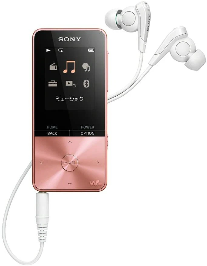 [Sony]Walkman/S Series [4GB][NW-S313 PI : MP3 Player]Bluetooth[2017]Light  Pink?