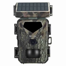 Solar Trail Camera 1080P Scouting Wildlife Hunting Game Cam IR Night Vision Gift