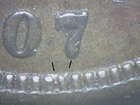 1907 INDIAN CENT RPD DATE IN DENTIALS UNDER 7 GRADES CHOICE AU    PO9