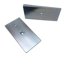 WFO Concepts Steel Axle Degree Shims, 2.5" Wide, 4 degree, caster pinion angle