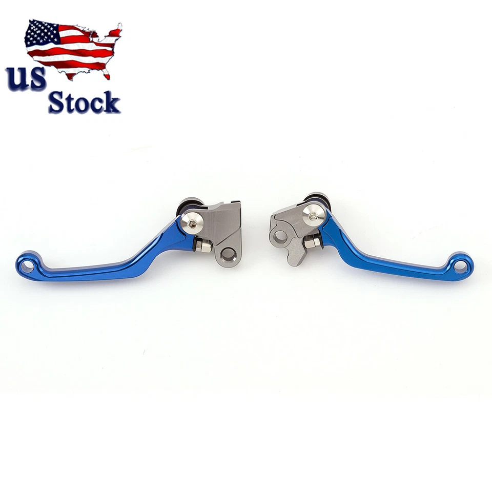 Palancas de embrague de freno azul CNC para Yamaha YZ250FX 2015-2017 2018 2019 moto de cross Foto 4 de 4