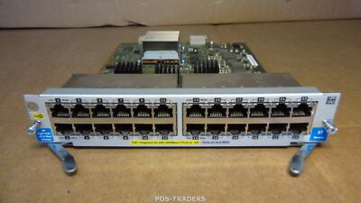 HP J9534A ProCurve 24 Port Gig-T PoE+ V2 zl Module - FROM HP 5412ZL J8698A 