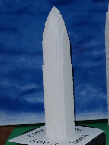 Z Scale Skyscraper Based Off The One Liberty Place Skyscraper High Rise - Picture 8 of 11
