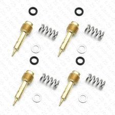 Air Carbureter Fuel Mixture Screw For Suzuki VS800GL Intruder/S50 95-09 set of 4