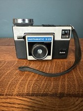 VINTAGE KODAK INSTAMATIC X-25 CAMERA Classic Antique Point  Shoot Film Camera