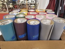 Stahls Cad-Cut Thermo-Film Gold Print 15"  Roll. 20 Rolls 14 Colors