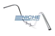 1" Steel Harley 14" Hi-Boy Custom Cruiser Motorcycle Handlebars Dimpled