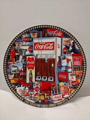 Coca-Cola The Eras 1960-1970 コレクションプレート Eras The 1960