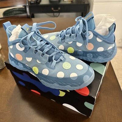 Size 8.5 - adidas Harden Vol. 5 Futurenatural Polka Dot - Team