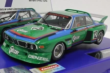 Carrera Digital 132 30897 BMW 3.5 CSL 1976, #12 1/32 Slot Car w/lights