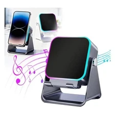 Wireless Induction Speaker 5-in-1 Bluetooth Speaker With Phone Stand