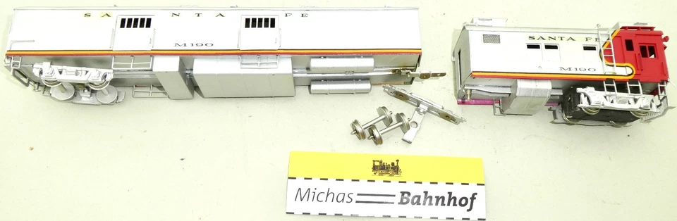 Key Santa Fe M-190 Articulated Motor-Car Doodlebug FM Korea Factory Painted HH3å