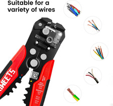 Self Adjusting Wire Stripper - 3 in 1 Heavy Duty Automatic Wire Stripping Too...