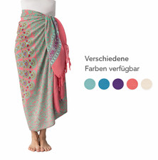 Sarong Tuch Strandkleid Wickelrock Schal Pareo Strand  Halstuch  Beach Handtuch