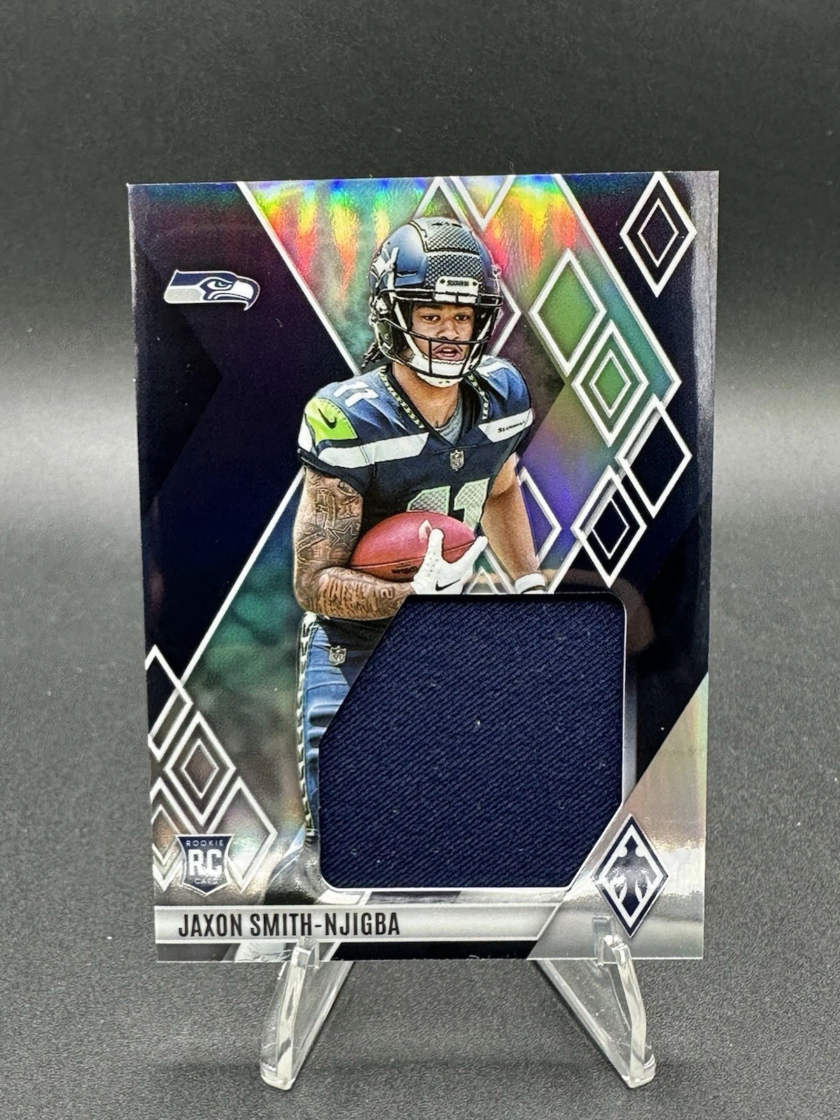 Jaxon Smith-Njigba Panini Phoenix Rookie Jumbo Memorabilia #RJMJSN Base