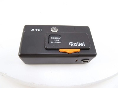 Rollei A110 TESSAR 1:2.8 f=23mm 動作確認済 美品 Rollei A110 Camera Outfit with Tessar 23MM f2.8 Lens Made in