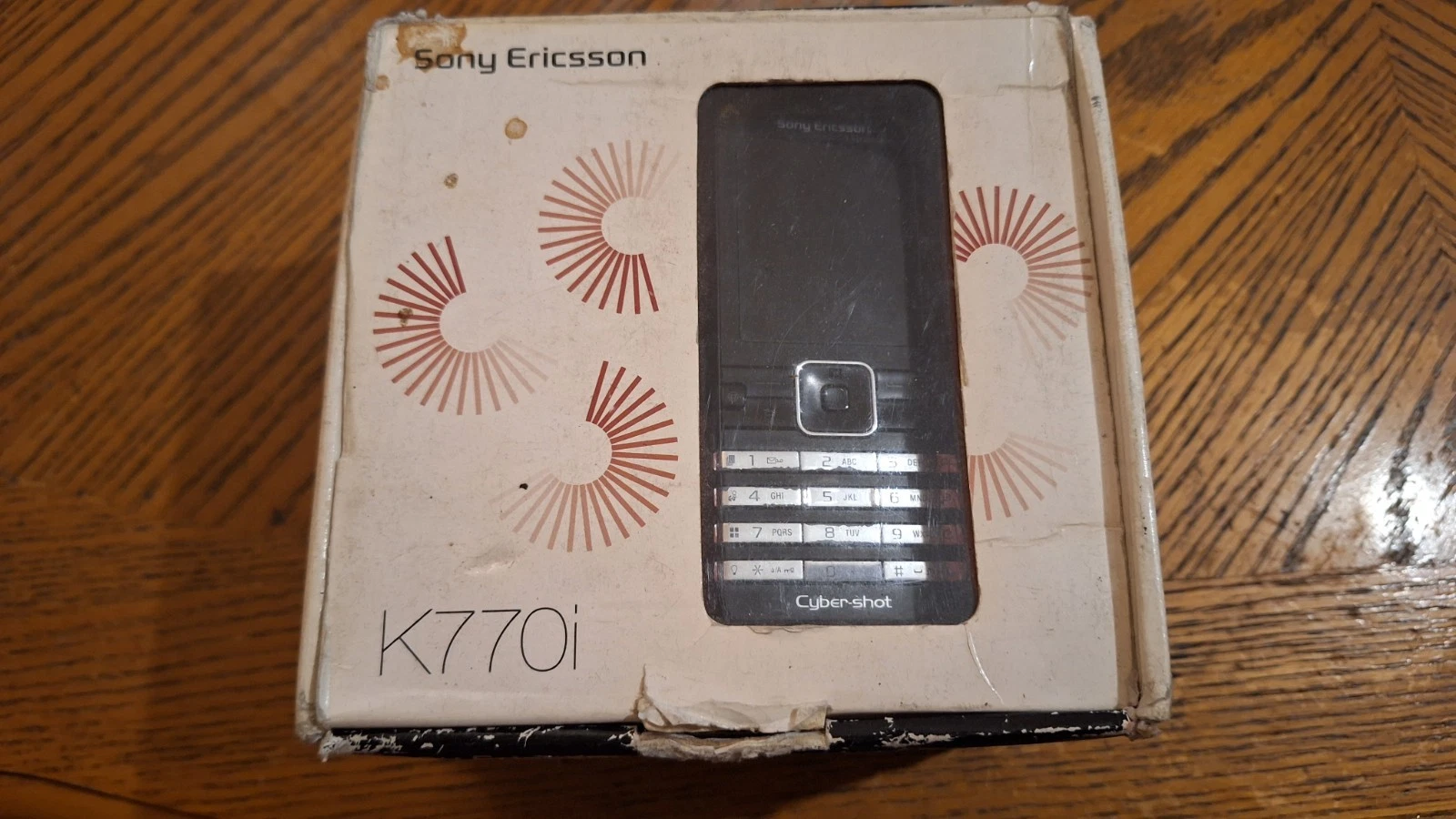 Sony Ericsson K770i Unlocked Boxed Simple Basic Phone RARE Retro