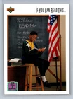 Michael Jordan 1991 Upper Deck Stay In School NBA Card #22