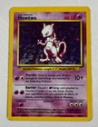 Mewtwo 10/102 Base Set Holo Rare Pokemon Card WOTC 1999 Vintage
