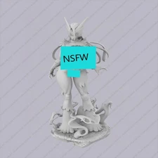 1/24 3D Print Resin Model Kit Toy Sexy Blaziken Girl NSFW Uncolored Unassembled