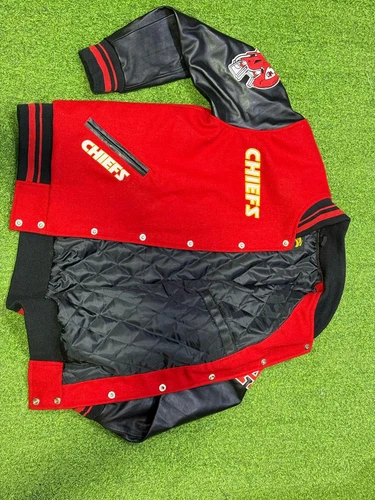 Kansas City Chiefs JH Design Baseball Jacket