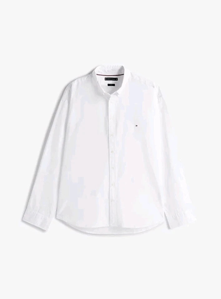Tommy Hilfiger Weißes Hemd  Herren Gr. XL Langarm Neu - Bild 1 von 1