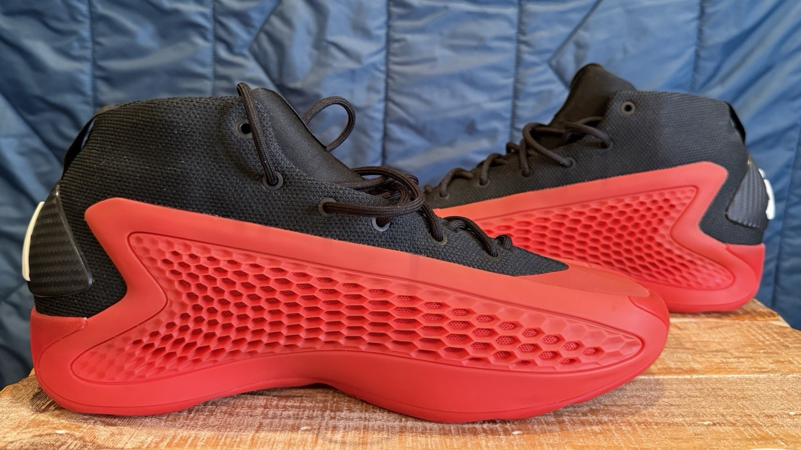 Adidas AE1 "Georgia Bulldogs" para hombre IG6669-Talla 9-Rojo/Negro-NUEVO EN CAJA