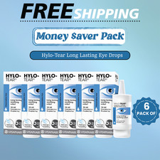 Hylo-Tear Long Lasting Eye Drops 10ml   PACK OF 6-EXP-04/2028