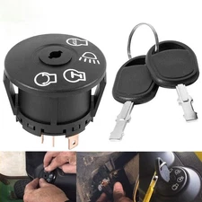 Ignition Switch for John Deere X100 X300 X390 X500 X520 X310X540 X530 w/2 Keys