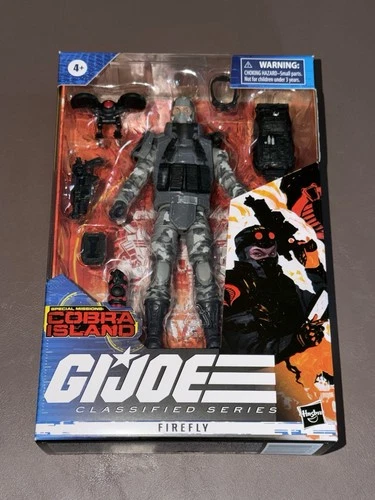 GI JOE CLASSIFIED SERIES #21 COBRA ISLAND FIREFLY! TARGET EXCLUSIVE NEW & SEALED