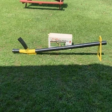 Vintage STEE-RIKE 3 Leaf Blower Powered Wiffle Ball Pitching Machine EUC