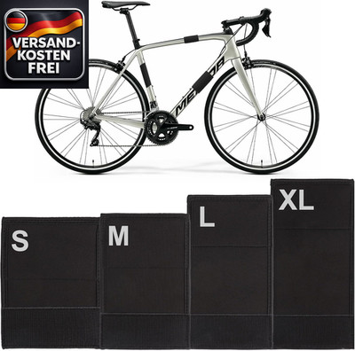 Fahrrad Rahmenschutz Set Neopren Klett für MTB Rennrad E-Bike Schutzzubehör