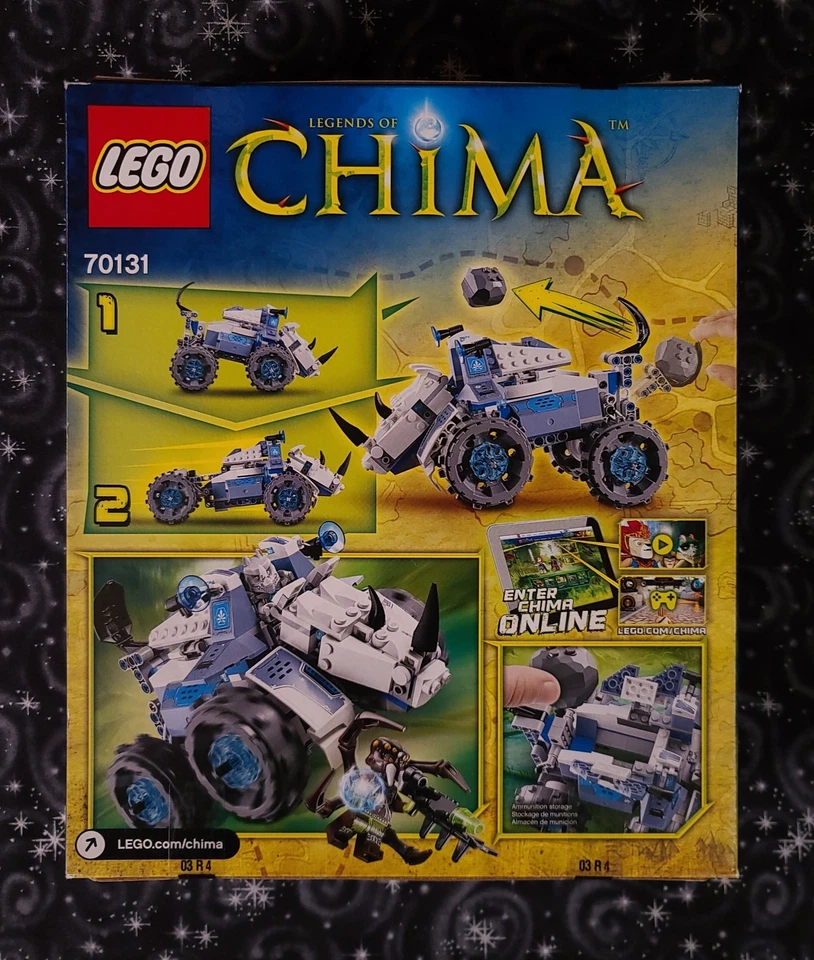 LEGO Legends Of Chima: Rogon's Rock Flinger 70131 New Sealed Retired - Image 2 of 4