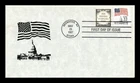 Dr Jim Stamps 22c Flag Over Capitol First Day Cover with Coil Testing Stamp