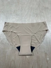 Knix Women’s Medium Absorbency Leakproof  Bikini  Underwear Sz S Beige