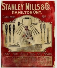 1911 Stanley Tools Catalog 71 pages Great reference guide for Antique tools