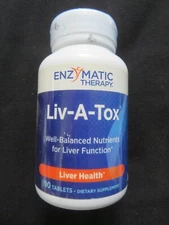 Enzymatic Therapy Liv-A-Tox Liver Health 90 Tablets