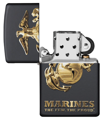 Zippo Windproof Lighter with U.S. Marine Corps Logo, USMC, 49149