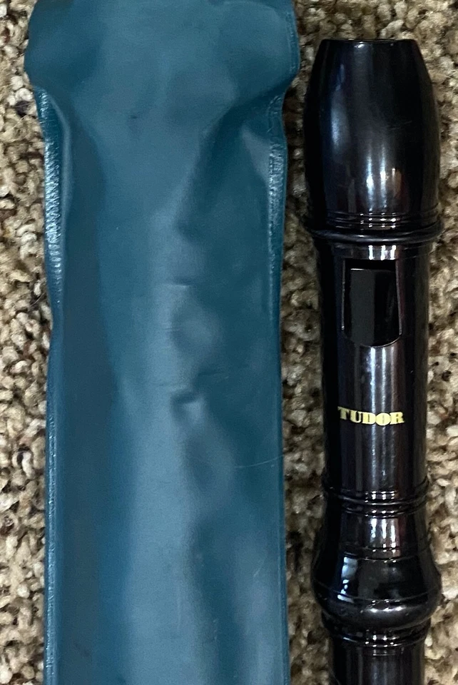 Grabadora soprano TUDOR TD175 de colección con estuche de vinilo Cleveland, Ohio Foto 3 de 3