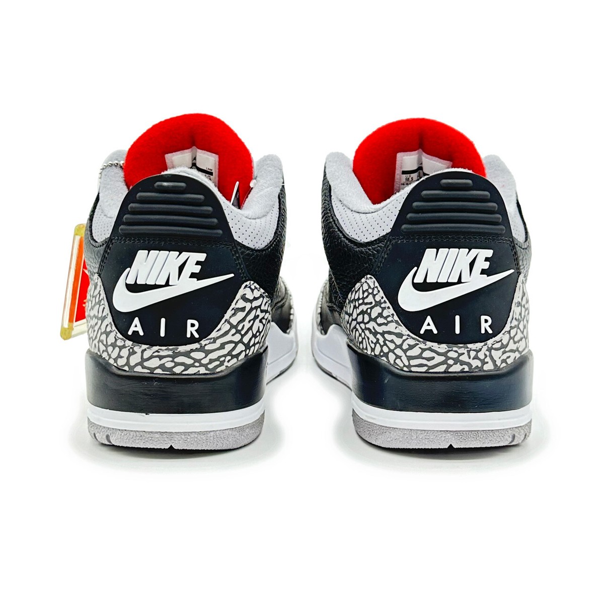 シューズ(男性用) Nike Air Jordan 3 Retro \"FireRed/Cement\" Amazon.com | Nike Air Jordan 3 Retro Summit White/Fire Red