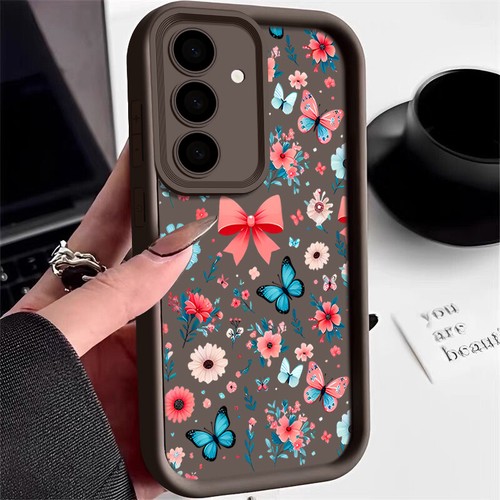 For Samsung S25 Ultra S24 S23 S22 A26 A15 A56 A05S A36 Butterfly Bow Case Cover - Picture 13 of 16